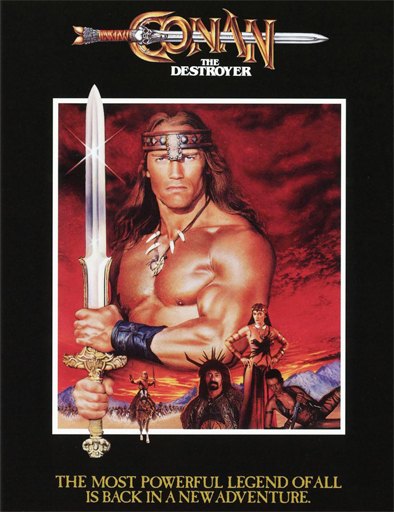 Conan El Destructor poster